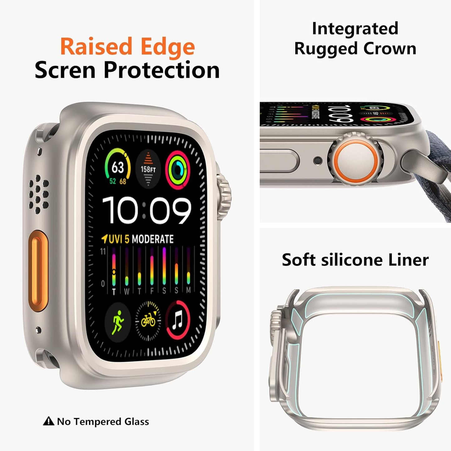 Apple Watch becomes a waterproof case in seconds, and an ultra second-generation 360 all-inclusive waterproof case and film integrated watch case in seconds.