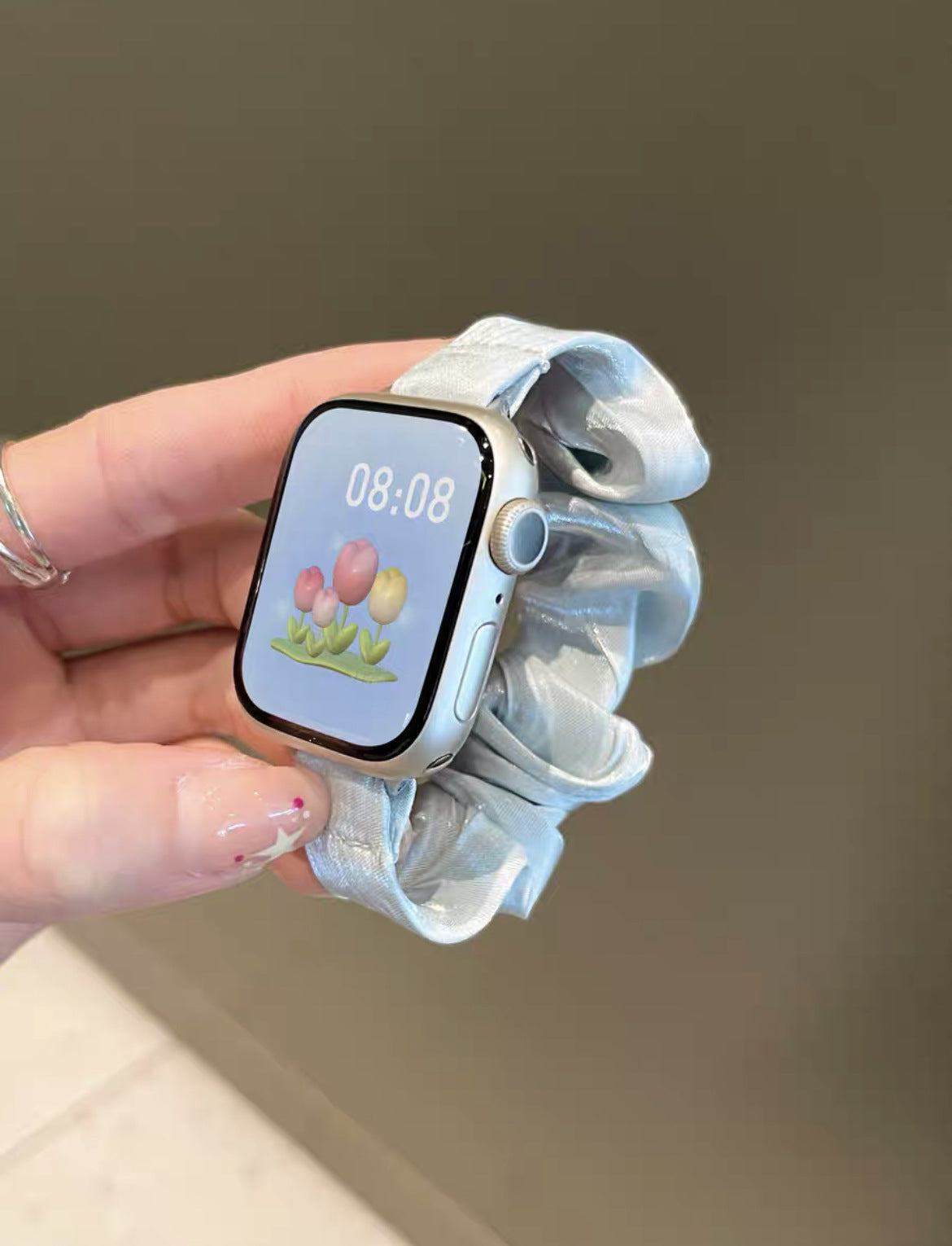PallaBand™️ Pearlescent Hair Band Strap (iWatch) - ANI-TECH