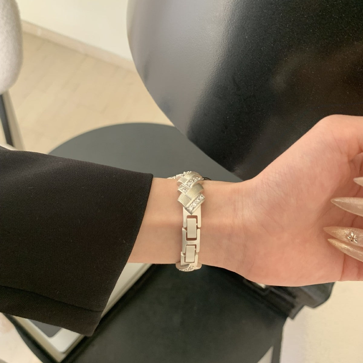 Wheat Zircon Bracelet Strap