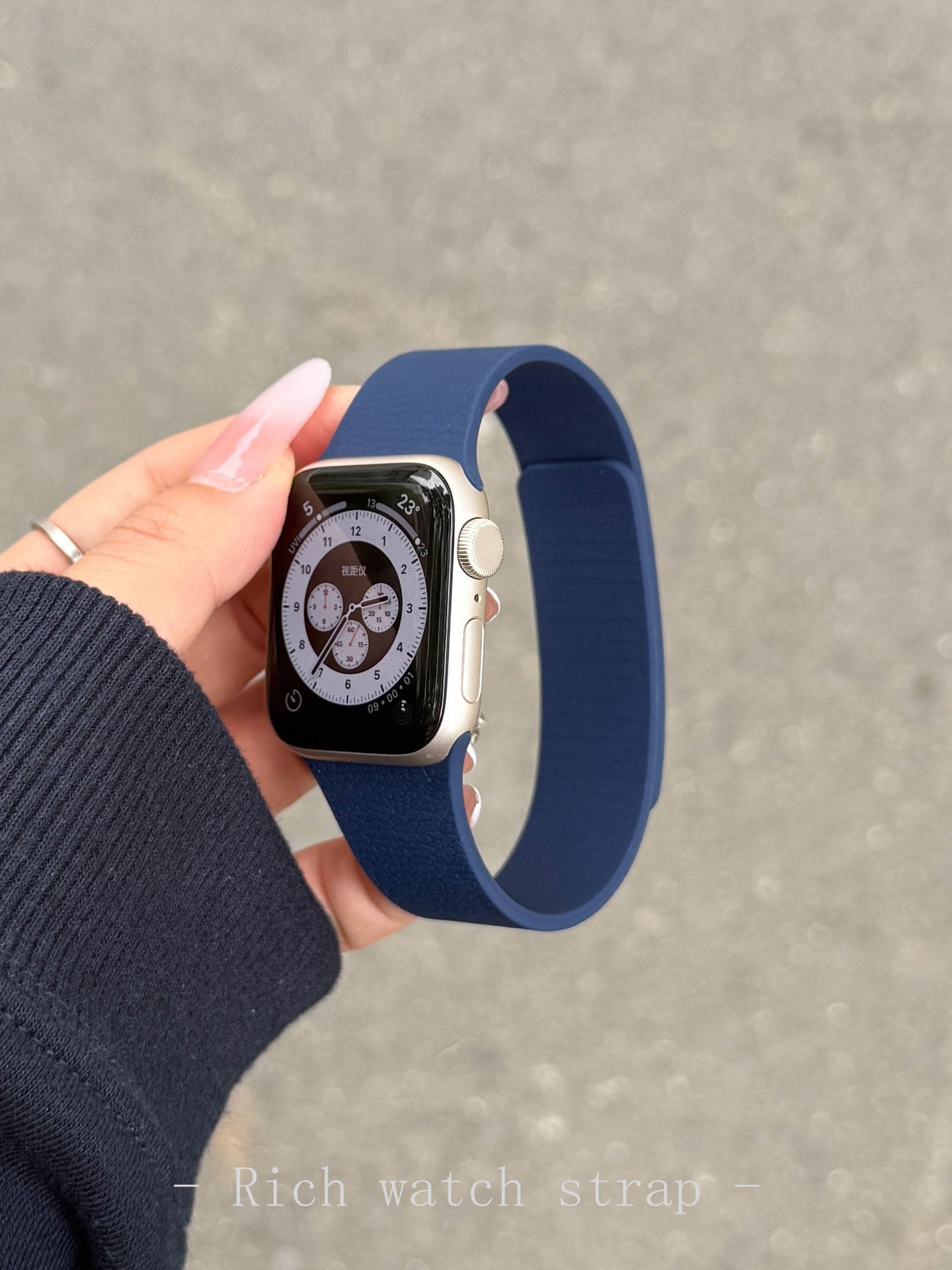 Pallaband ™️ Silicone Lychee Magnetic Strap