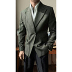 A new men's one-button fashionable and light luxury Suit