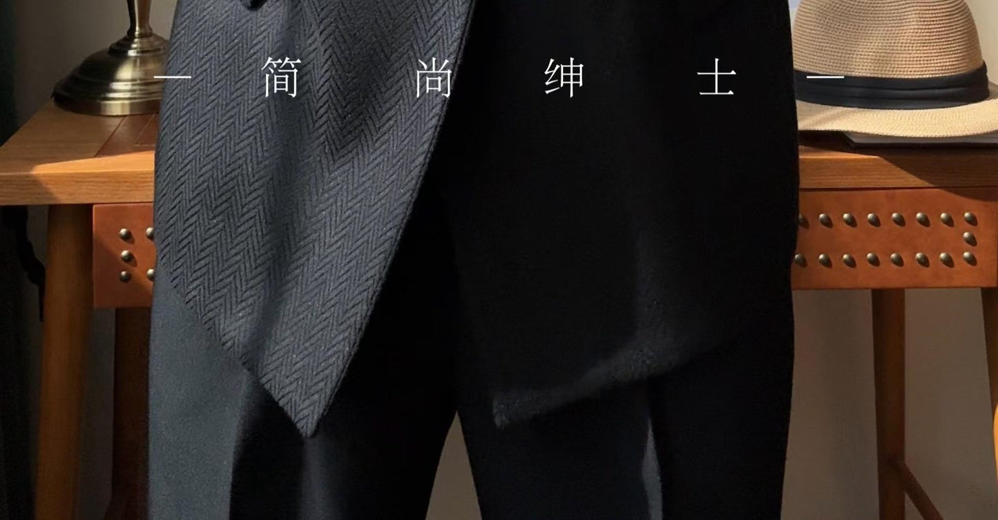 A new men's one-button fashionable and light luxury Suit