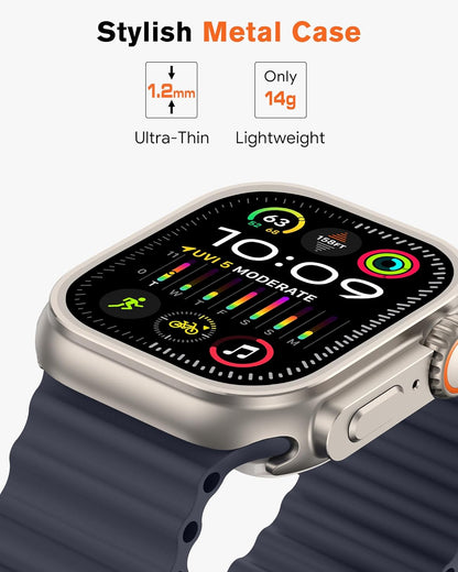 Apple Watch becomes a waterproof case in seconds, and an ultra second-generation 360 all-inclusive waterproof case and film integrated watch case in seconds.