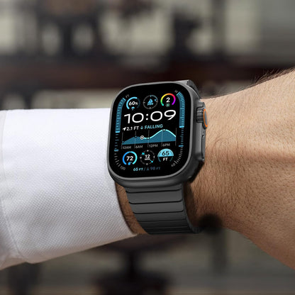 Pallaband titanium official color for Apple Watch strap iwatch10 generation ultra one-bead butterfly buckle bamboo joint