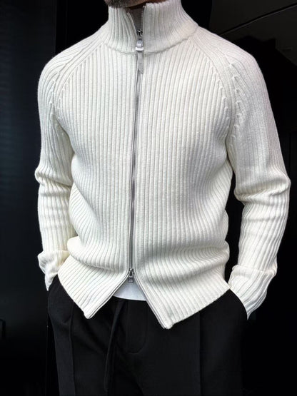 Pallaband™️ double-ended zip-up sporty cardigan