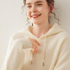 Pallaband ™️ 100% cashmere hooded sweater