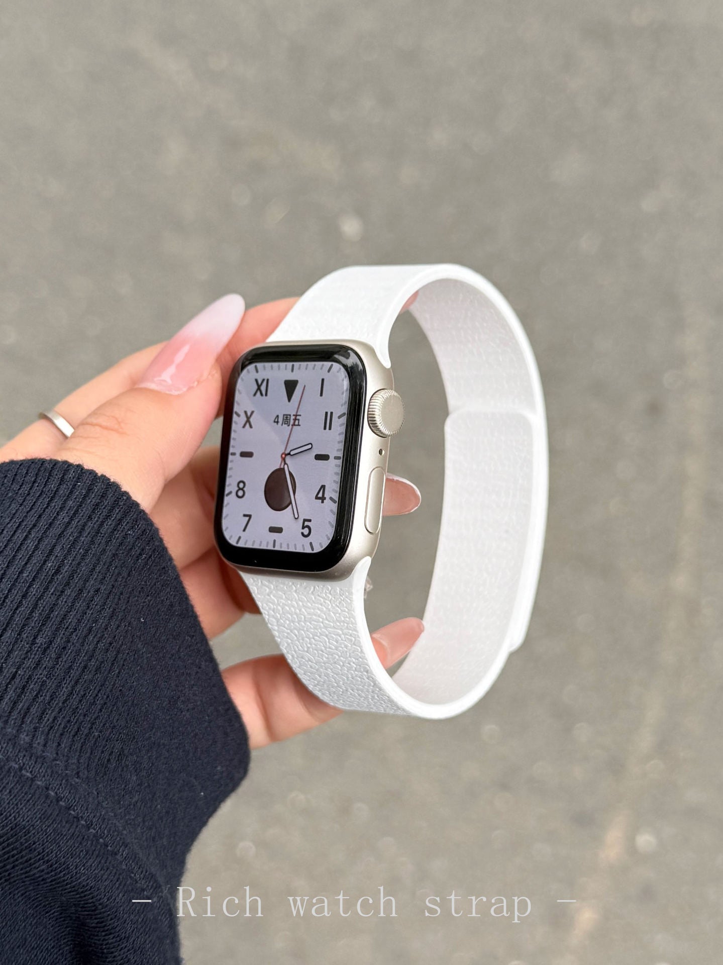 Pallaband ™️ Silicone Lychee Magnetic Strap