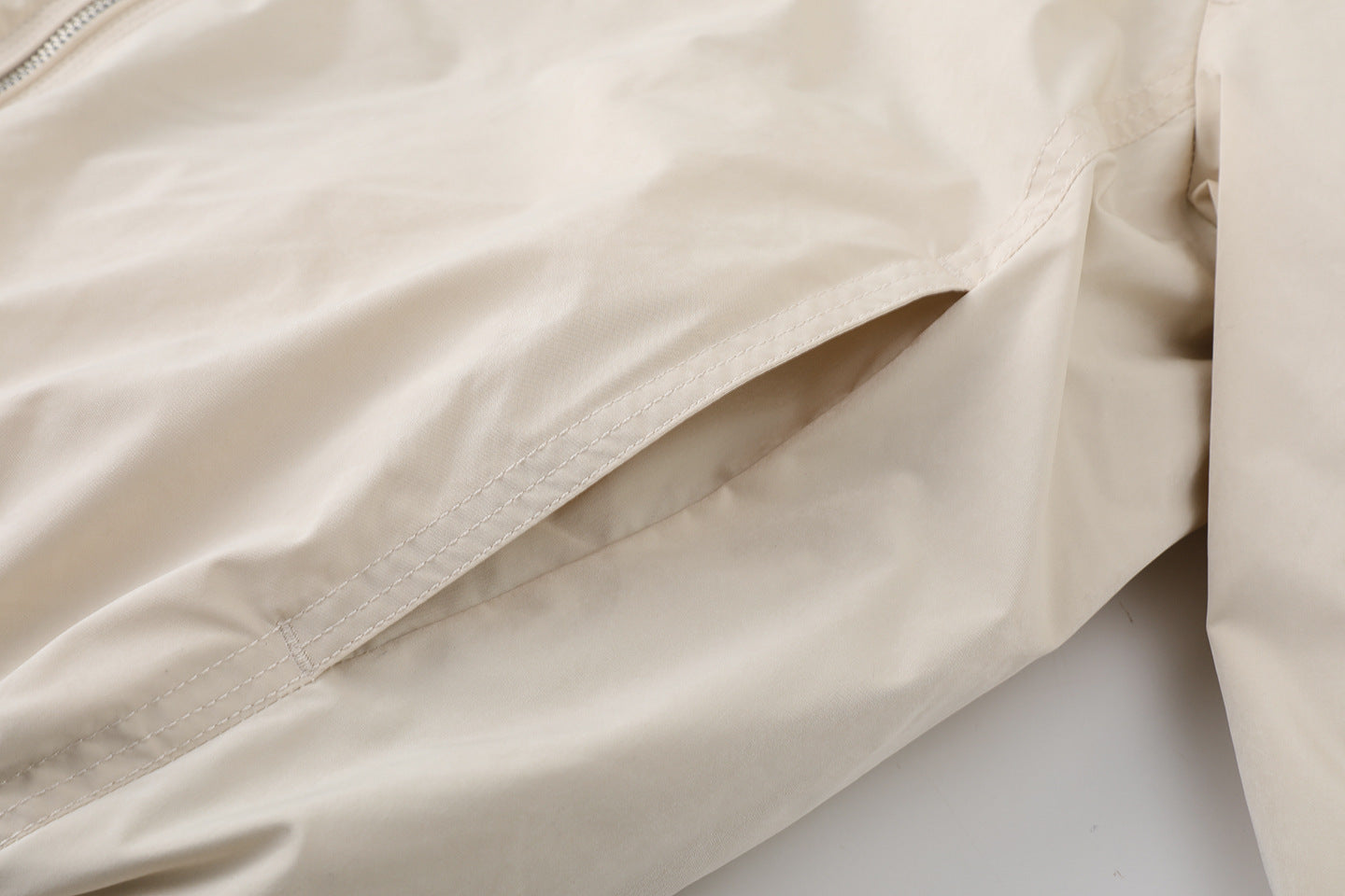 2025 winter new loose double-sided plush Parker thermal jacket EBE4COT011