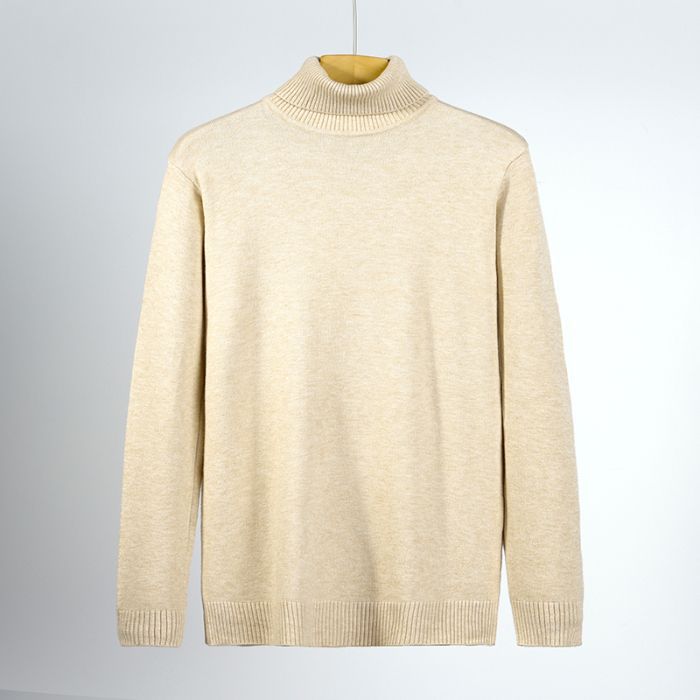 Men's Basic Sweater Bottom Sweater Knitted Sweater