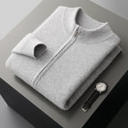 Pallaband ™️ autumn and winter cashmere sweater thickened cardigan men's double-sided knitted warm sweater cardigan