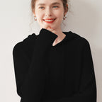 Pallaband ™️ 100% cashmere hooded sweater