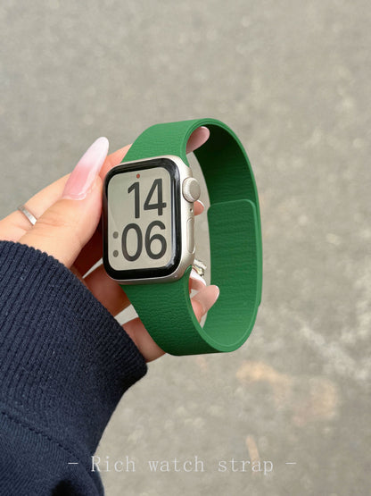Pallaband ™️ Silicone Lychee Magnetic Strap