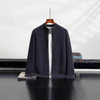 Pallaband ™️ outdoor sports cashmere cardigan autumn and winter new men's thickened zipper loose large size knitted jacket sweater