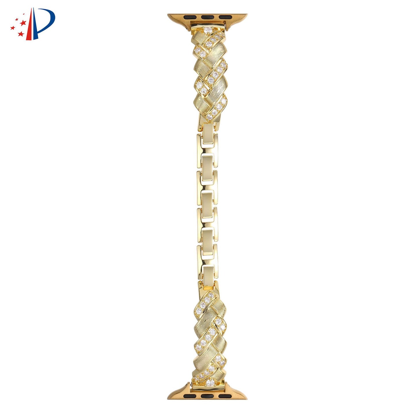 Wheat Zircon Bracelet Strap