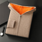 Pallaband ™️ Autumn/Winter Sweater Jacket Casual Zip Hooded Cashmere Cardigan