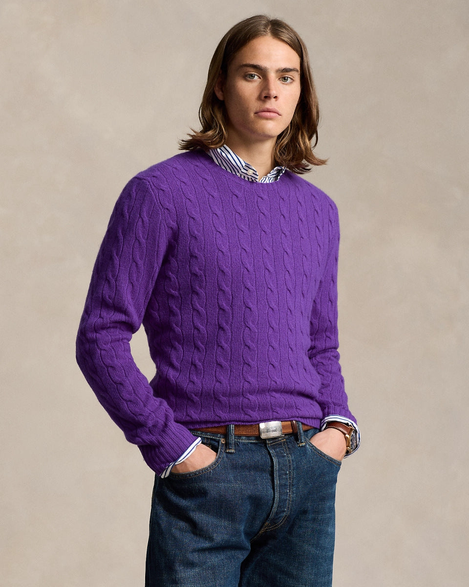 Men's autumn and winter new men's warm thick needle turtleneck sweater