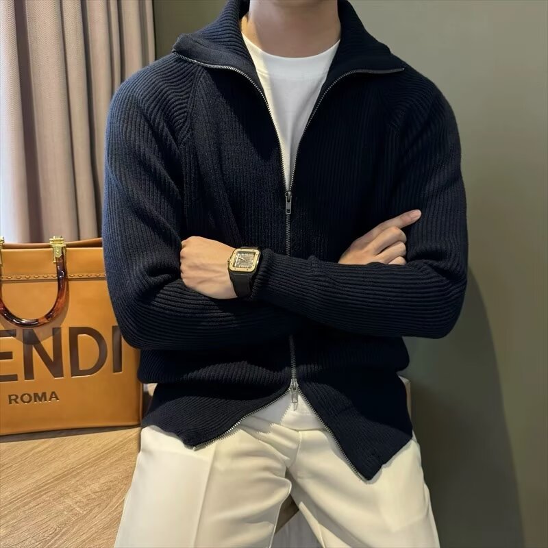 Pallaband™️ double-ended zip-up sporty cardigan