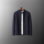 Pallaband ™️ outdoor sports cashmere cardigan autumn and winter new men's thickened zipper loose large size knitted jacket sweater