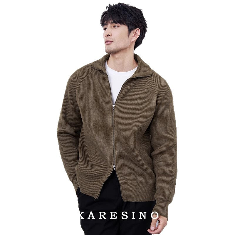 Pallaband™️ double-ended zip-up sporty cardigan