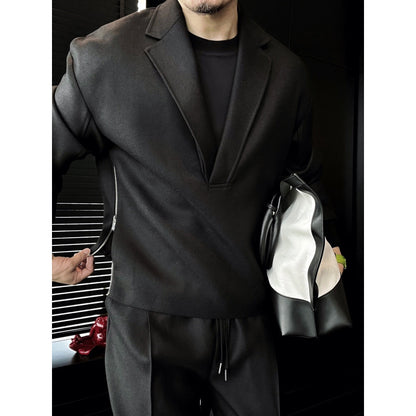 Style Meets Comfort - V-Neck Lounge Set for Every Moment