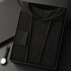 Pallaband ™️ autumn and winter new first-line ready-to-wear men's hooded cashmere sweater pullover knitted hoodie sweater