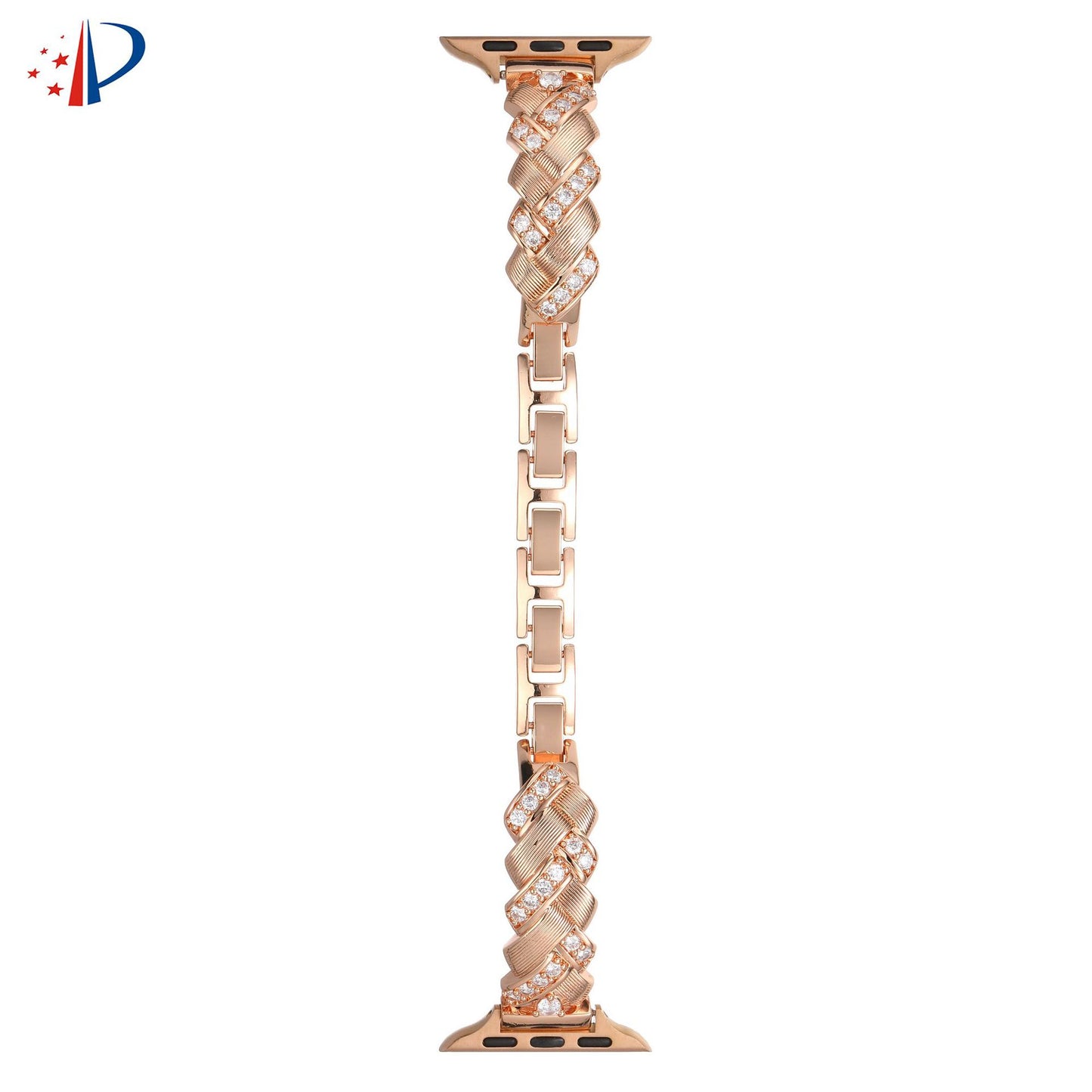 Wheat Zircon Bracelet Strap