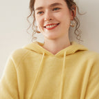 Pallaband ™️ 100% cashmere hooded sweater