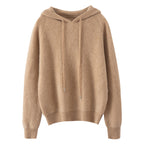 Pallaband ™️ 100% cashmere hooded sweater