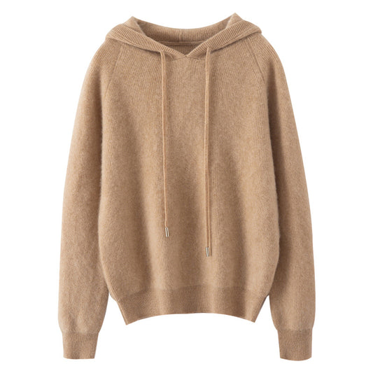 Pallaband ™️ 100% cashmere hooded sweater
