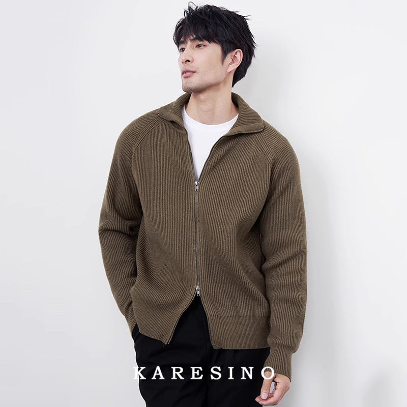 Pallaband™️ double-ended zip-up sporty cardigan