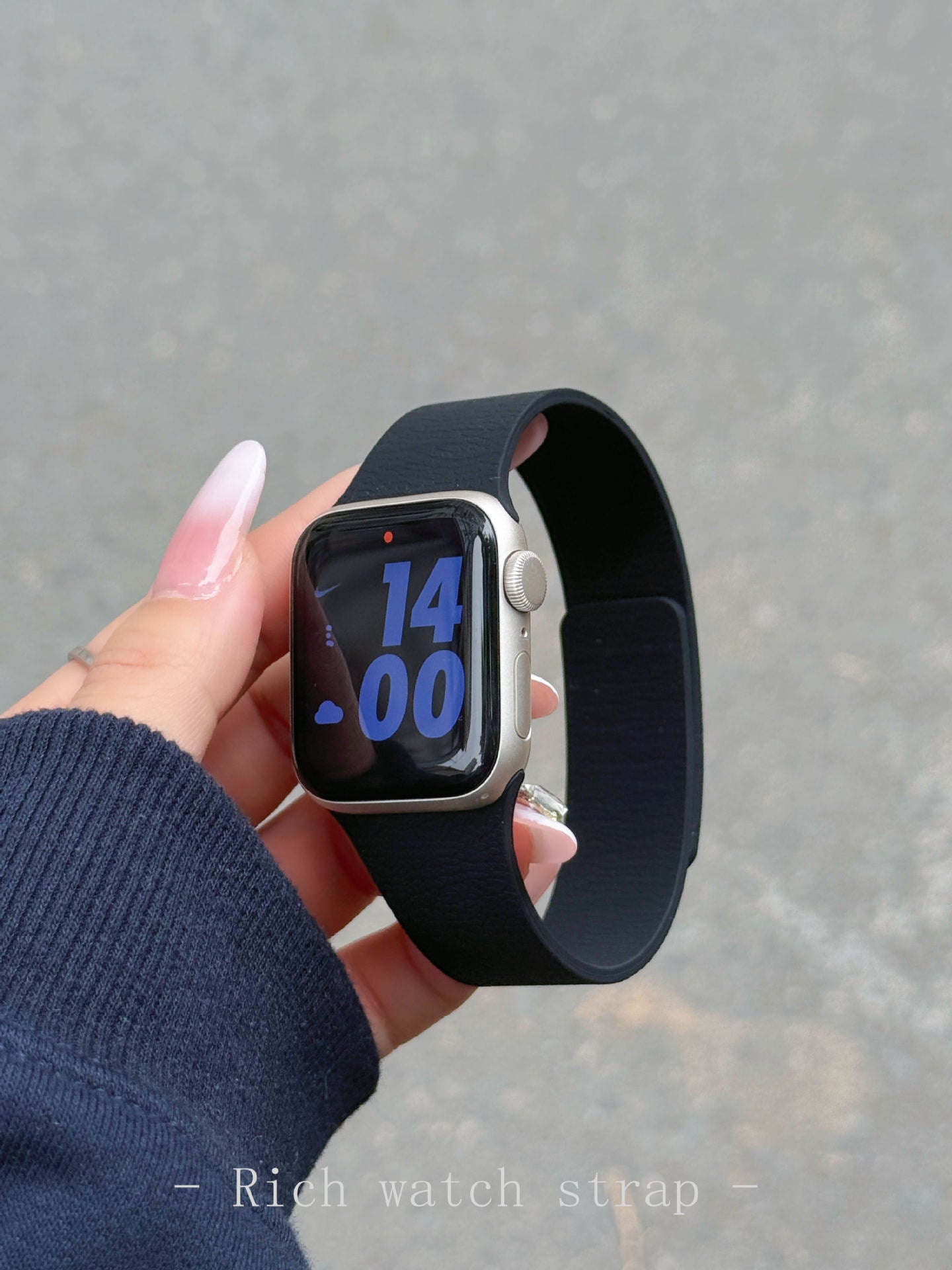 Pallaband ™️ Silicone Lychee Magnetic Strap