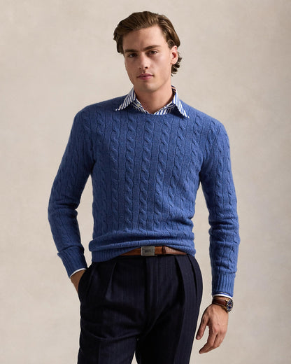 Men's autumn and winter new men's warm thick needle turtleneck sweater