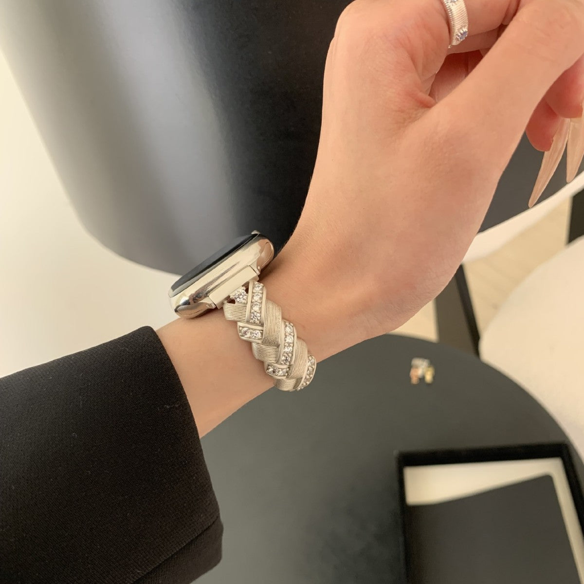Wheat Zircon Bracelet Strap