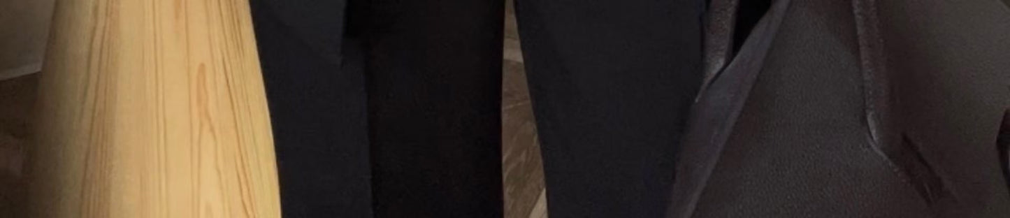 Men's mid-length lapel three-piece suit set