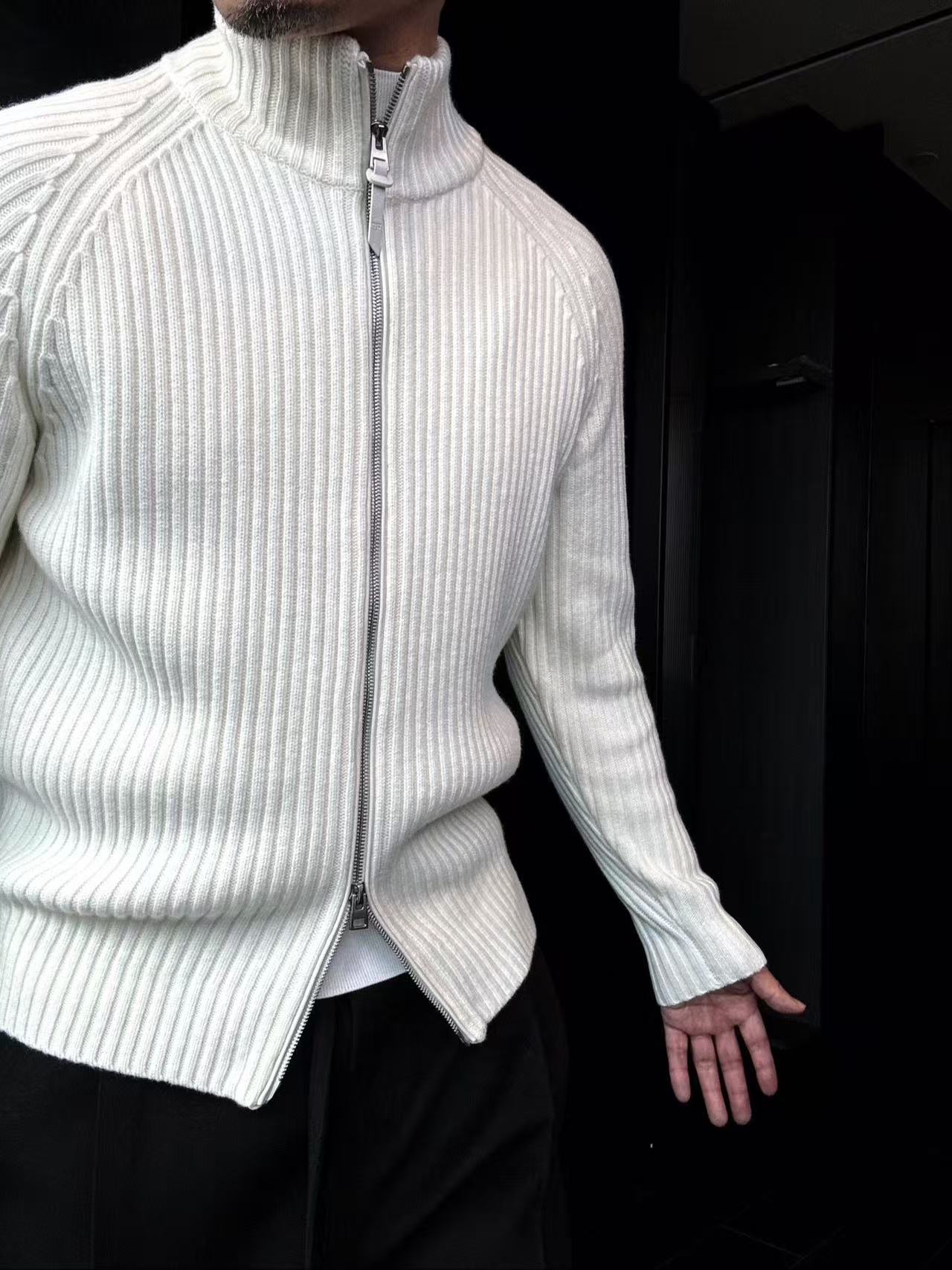 Pallaband™️ double-ended zip-up sporty cardigan