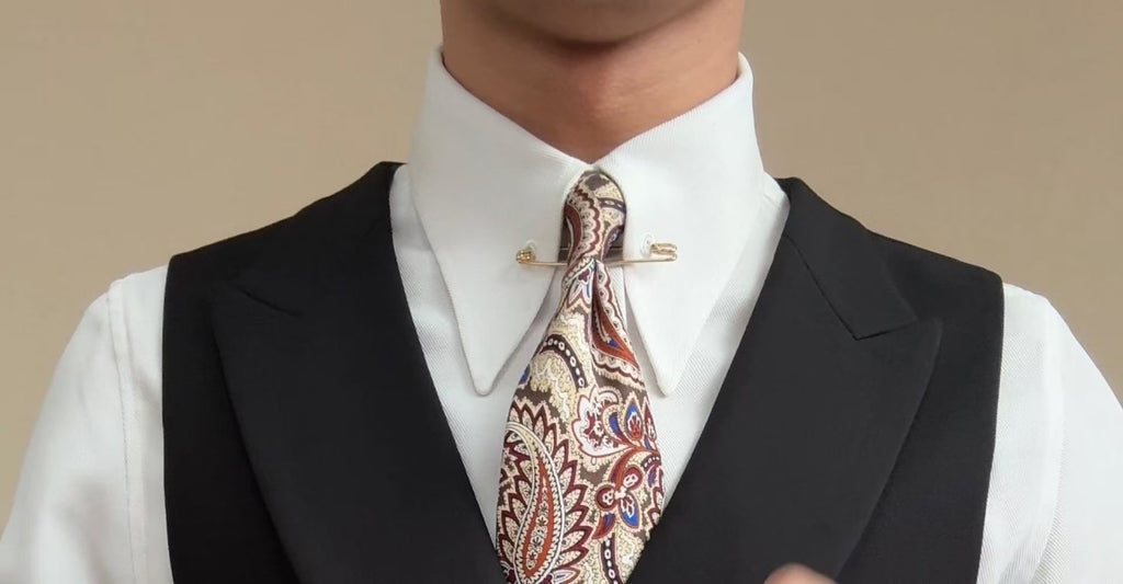 A three-piece black, light luxury, powerful British gentleman's suit for men